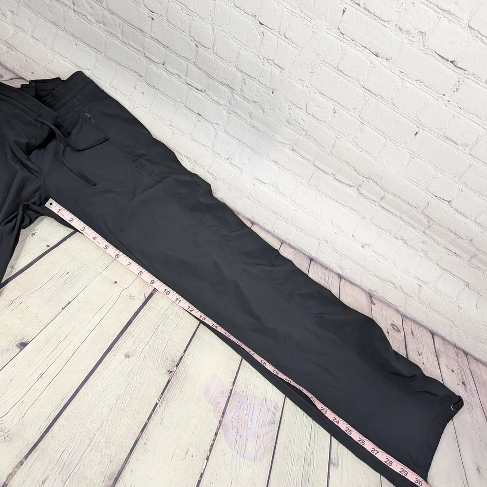 Athleta Women's Black Track Pants - Picture 7 of 8